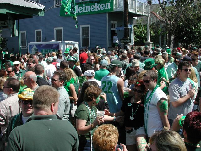 St Patrick's Day Street Party